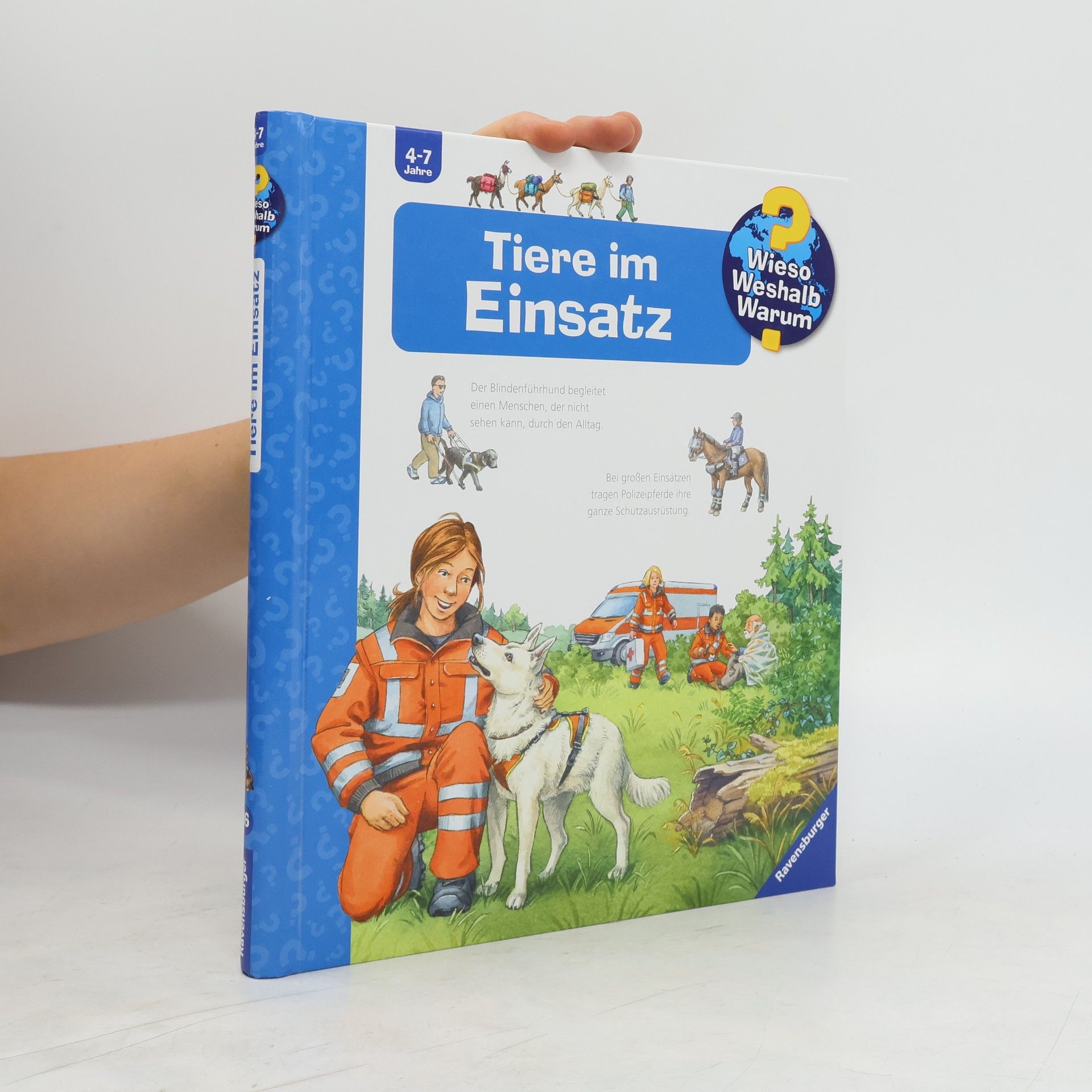 Wieso? Weshalb? Warum? Tiere im Einsatz (Band 16)