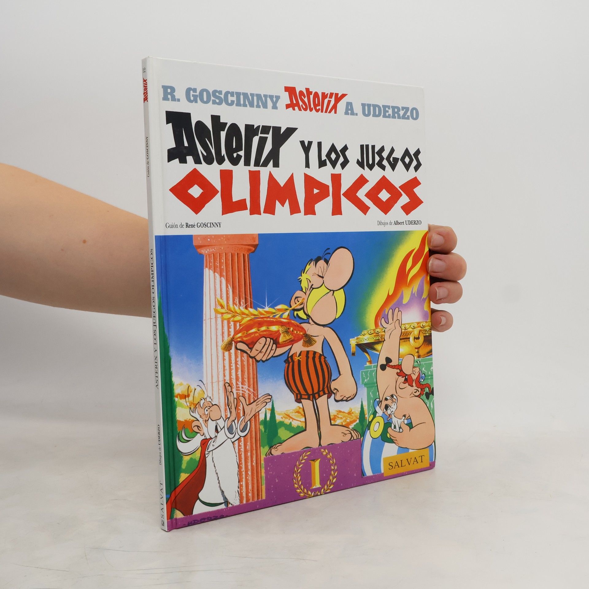 Asterix - Astérix y los Juegos Olimpicos. Asterix bei den olympischen Spielen, spanische Ausgabe