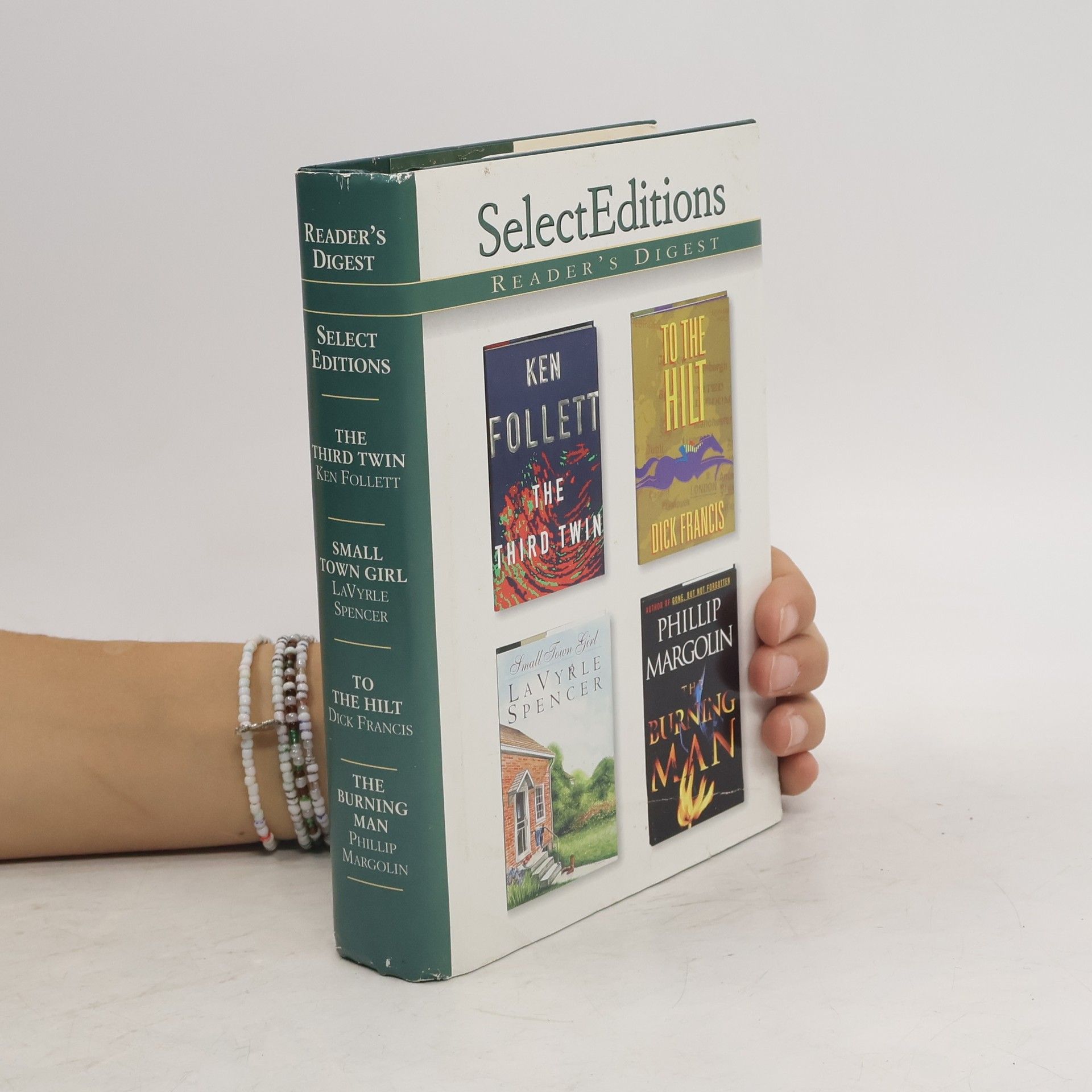 Reader’s Digest: The Third Twin. Small Town Girl. To the Hilt. The Burning Man