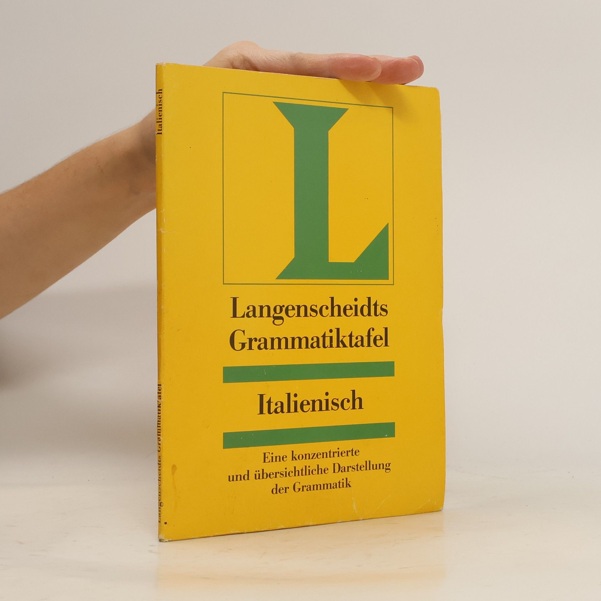 Langenscheidts Grammatiktafel Italienisch