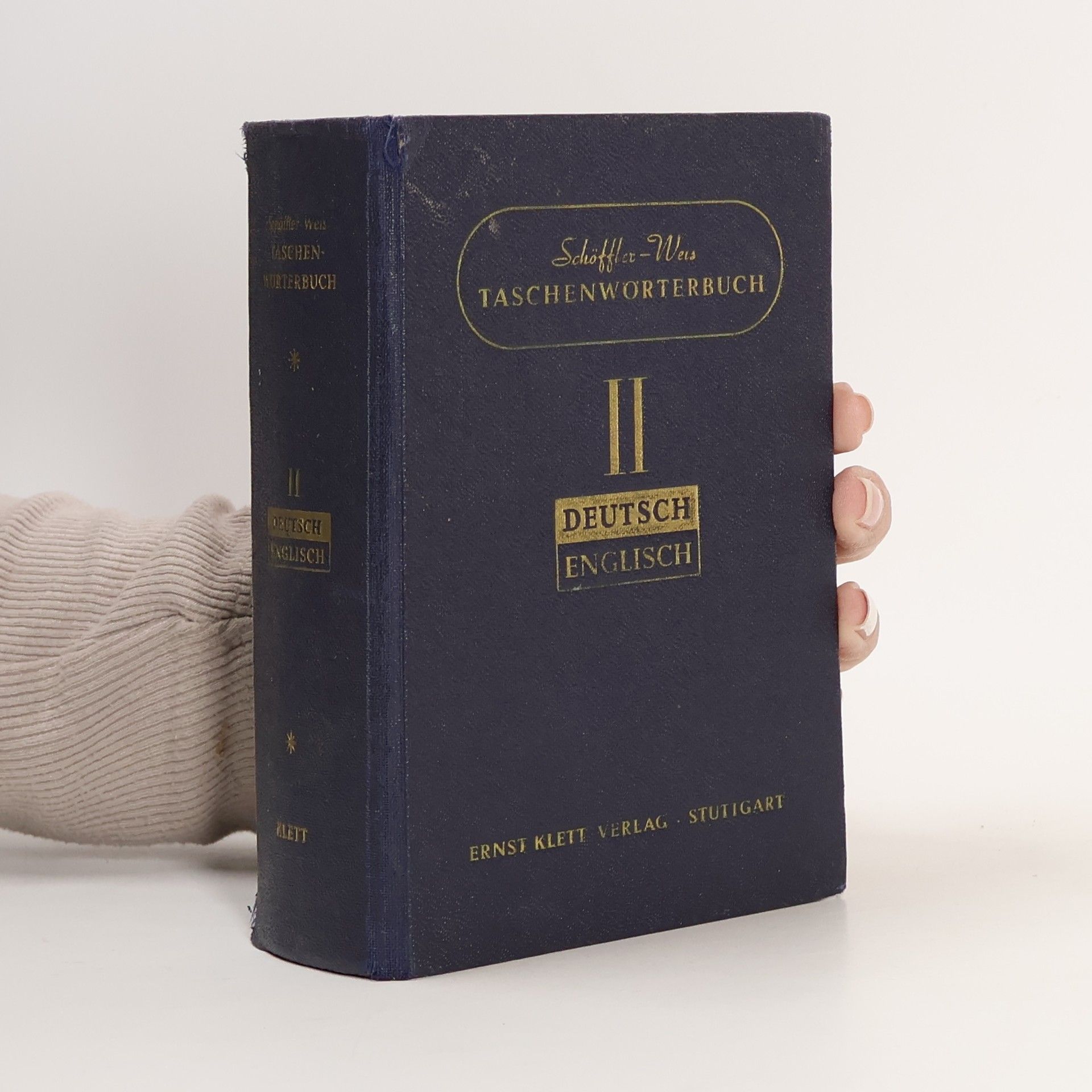 Schöffler-Weis Taschenwörterbuch der englischen und deutschen Sprache II.