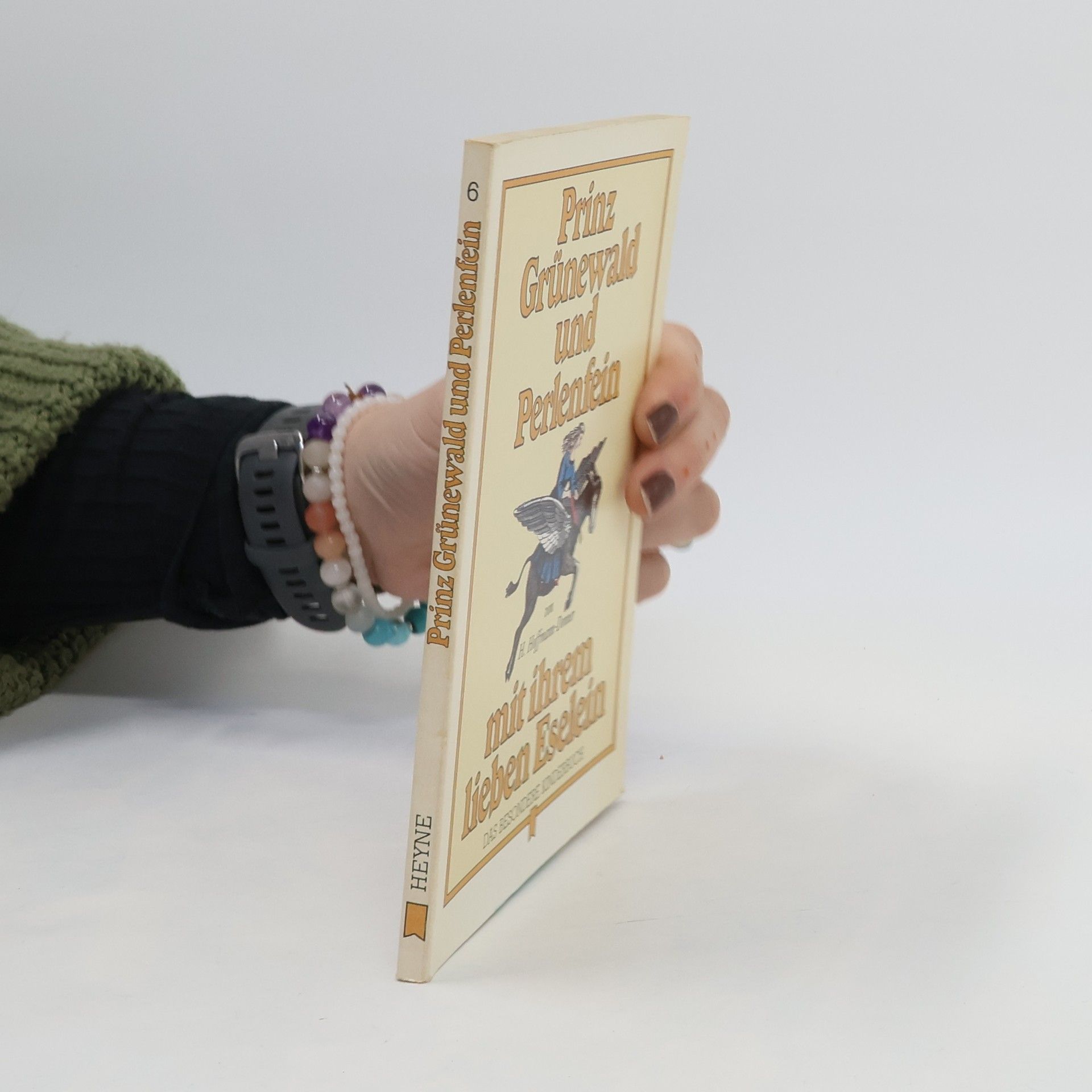 Prinz Grünewald und Perlenfein mit ihrem lieben Eselein