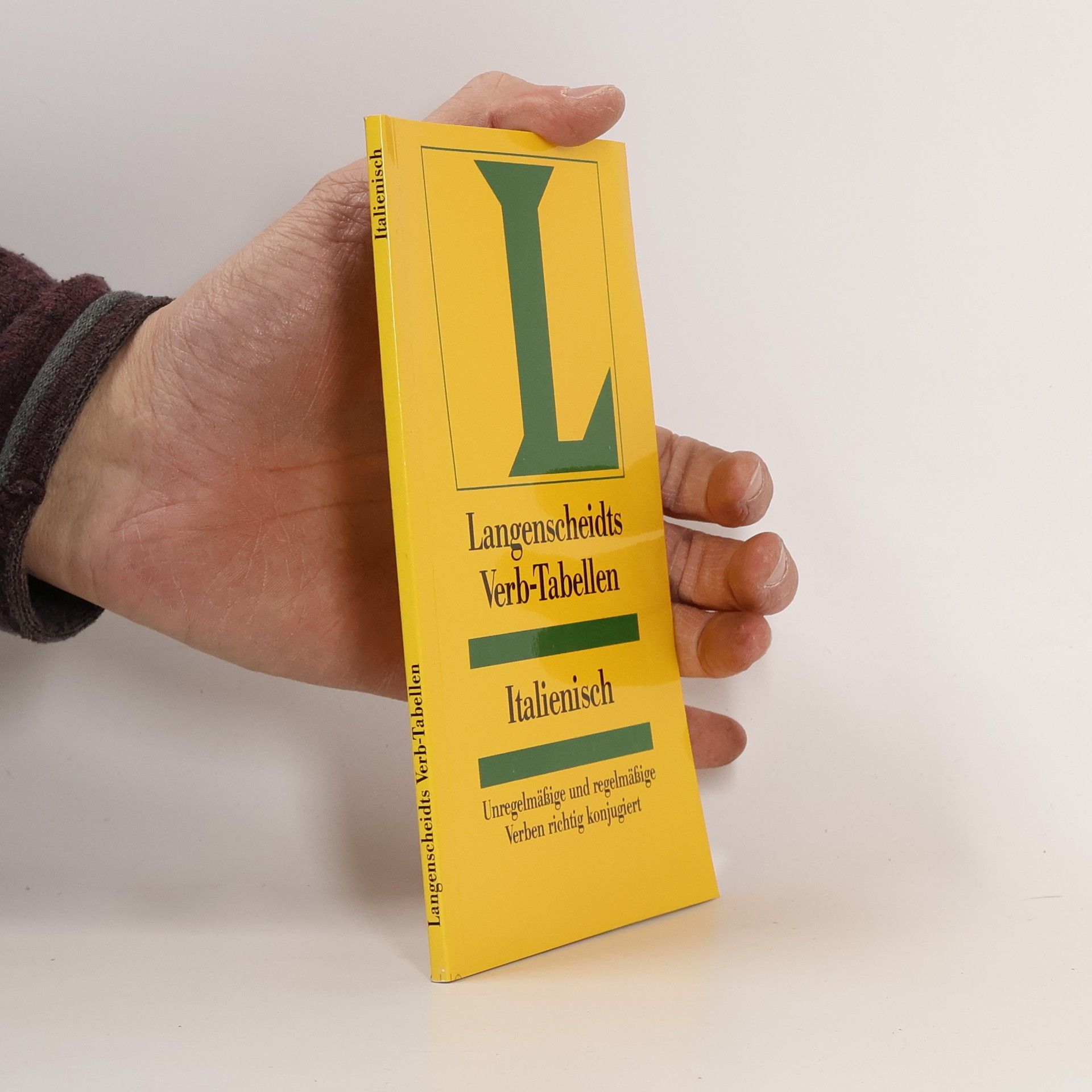 Langenscheidts Verb-Tabellen Italienisch