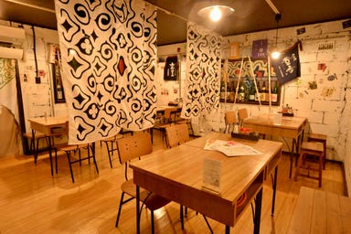 北の恵みと沖縄料理 大衆酒場こりす_当店入って一番奥の人気の半個室席【テーブル席】