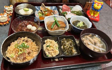 島唄 やーにんじゅ_【ランチ営業限定】やーにんじゅ御膳コース ¥2500