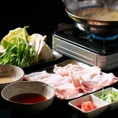 Dining IZAKAYA てぃーだんぶい_やんばる島豚あぐーの出汁しゃぶ