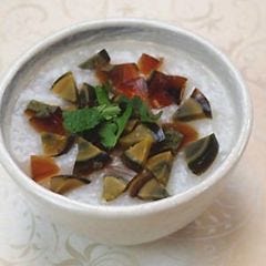 ピータンお粥 横浜中華街 極上フカヒレコース× 宴会個室 横浜酒家_ピータンお粥