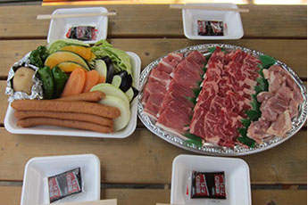 九十九里シーサイドオートキャンプ場の手ぶらでBBQプラン