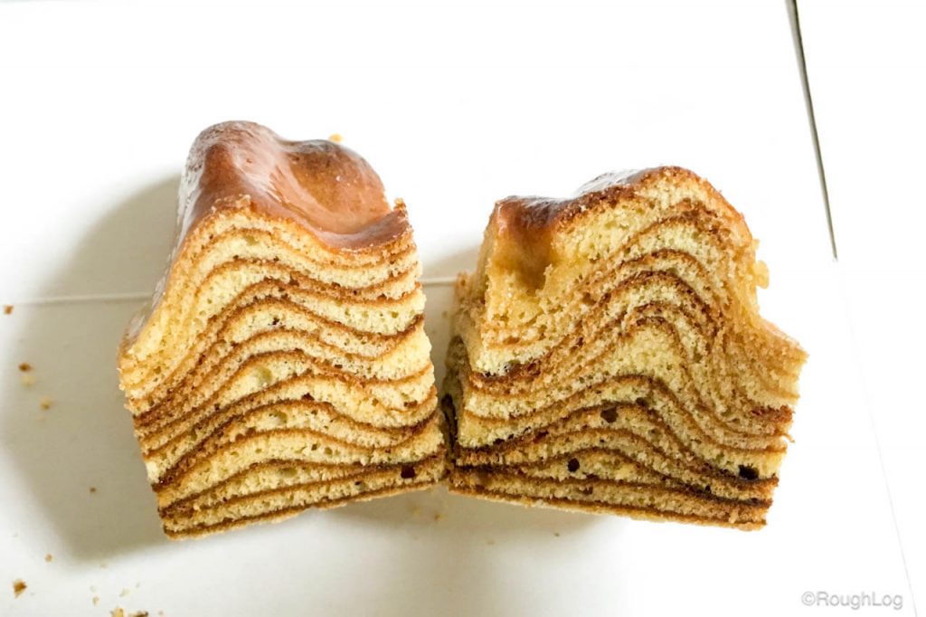 箱根ルッカの森のバウムクーヘン