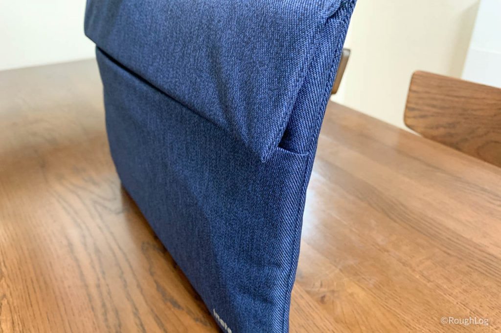 Inateckインナーケースは薄いのでバッグインバッグにピッタリ