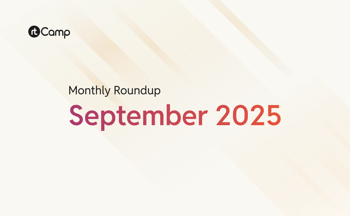 Monthly Roundup - September 2025