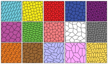 15pentagonal tilings