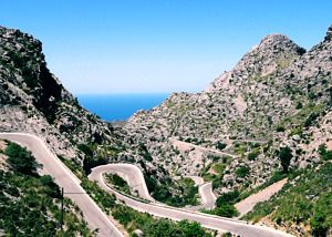 Curvas ruta Costa Brava