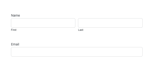 CSS Layout - Inline Form fields