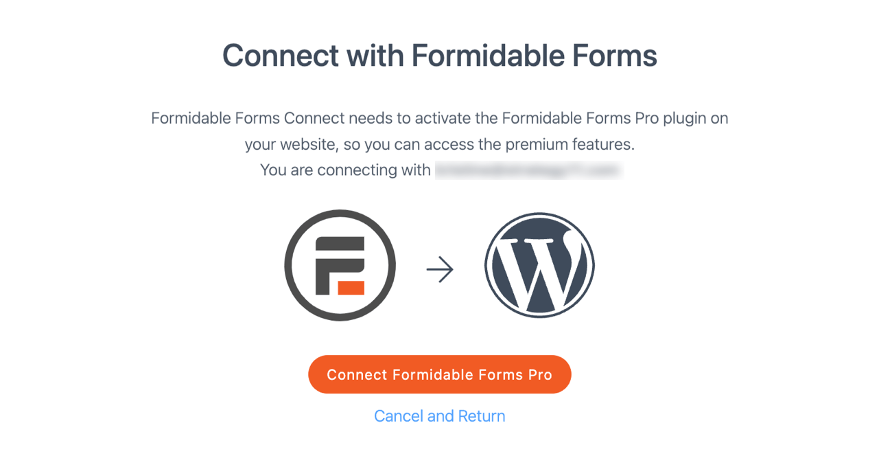 Connect to download Formidable
