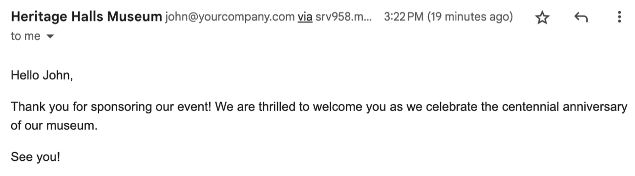 Show entry results of repeater form action in email