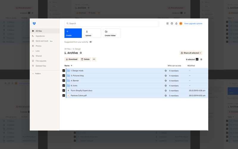Bulk Actions