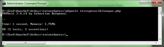 phpunitberhasil