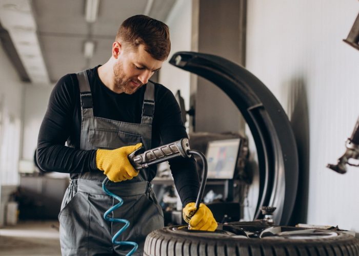 Sandys towing Blog Tire Change