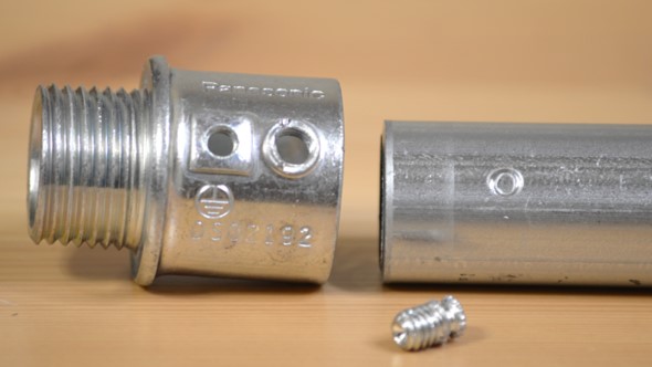 ネジを外した状態