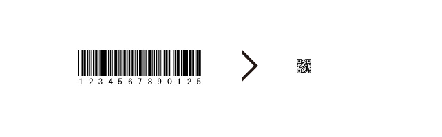 2d barcode size comparison with a QR Code