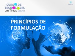 PRINCÍPIOS DE
FORMULAÇÃO