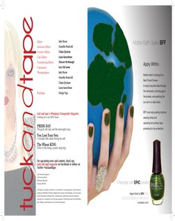 Editor
Assistant Editor
Creative Editor
Copy Editor
Contributing Editor