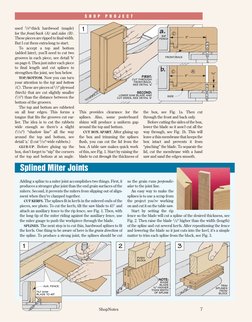 S H O P P R O J E C T
used 3/8"-thick hardwood (maple)
for the front/back (A) and sides (B).
These pieces are ripped to fina
