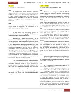 CASE DIGEST
ADMINISTRATIVE LAW, LAW ON LOCAL GOVERNMENT AND ELECTION LAW
LEGIM DISCIPULO meikimouse
2
US vs DORR
2