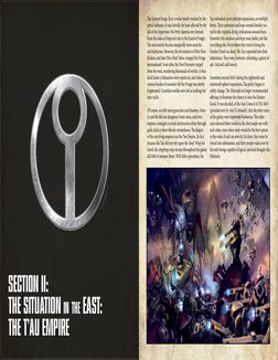 The Eastern fringe. Ever a realm barely touched by Im-
perial influence, it was initially the least affected by the
fall of t