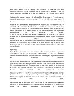 ese mismo género que se declare, bajo juramento, no conocida hasta ese
momento, conforme con lo dispuesto por el artículo 25