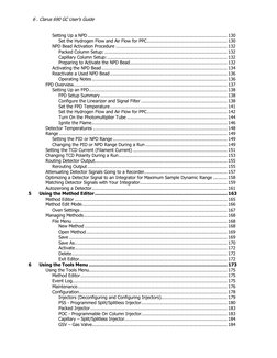 6 . Clarus 690 GC User’s Guide
Setting Up a NPD ..........................................................................