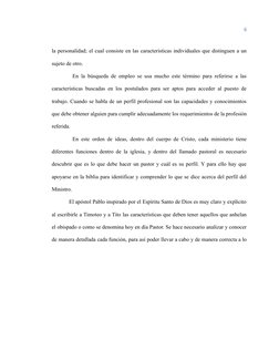 6
la personalidad; el cual consiste en las características individuales que distinguen a un
sujeto de otro.
En la búsqueda