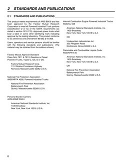 2 STANDARDS AND PUBLICATIONS
6
2
STANDARDS AND PUBLICATIONS
2.1 STANDARDS AND PUBLICATIONS ___________________________