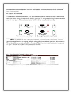 with Staphylococcus aureus leading to toxic shock syndrome and, therefore, they should not be used after 4
hours of reconsti