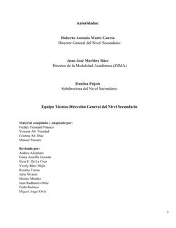 Autoridades:
Roberto Antonio