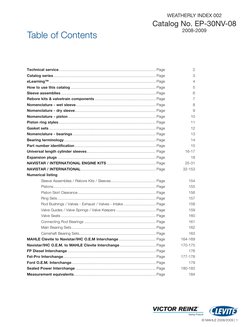 Table of Contents
Technical service..........................................................................................