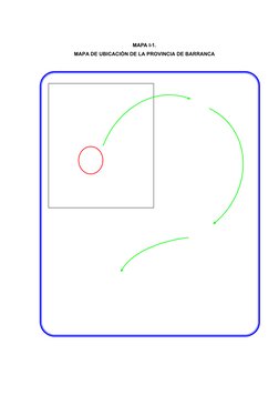 MAPA I-1.
MAPA DE UBICACIÓN DE LA PROVINCIA DE BARRANCA