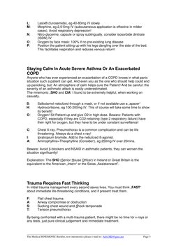 ____________________________________________________________________________________________
The Medical MNEMONIC Booklet, n