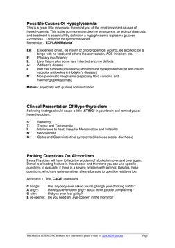 ____________________________________________________________________________________________
The Medical MNEMONIC Booklet, n