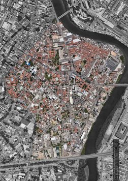 Figura 1: Vista de Satélite do Polígono Estudado
Fonte: Google Earth