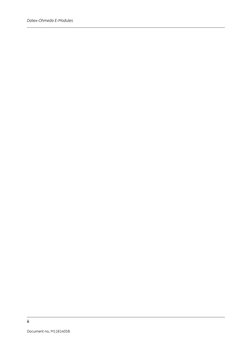 Datex-Ohmeda E-Modules
ii
Document no. M1181405B