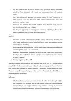  It is also significant part of grade of student school specially in primary and middle
school. So if you don’t do it well