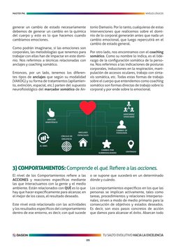 09
TU SALTO EVOLUTIVO HACIA LA EXCELENCIA
MASTER PNL
NIVELES LÓGICOS
generar un cambio de estado necesariamente
debemos de g