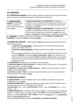 GRAMÁTICA BÁSICA DE LA LENGUA ESPAÑOLA