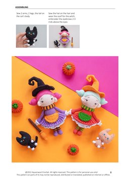 @2022 Aquariwool Crochet. All rights reserved. This pattern is for personal use only!
This pattern (or parts of it) may not