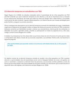 Curso virtual tutorado
“Estrategias pedagógicas para la atención educativa a estudiantes con Trastorno del Espectro Autista