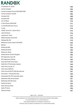 HTI BioChem FC Series
103
Human Humalyte
104
Human Humalyzer Primus/2000/3000/3500
105
Human Humastar 100/200
106
Humastar 3