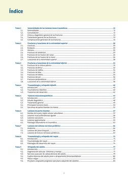 7
Índice
Tema 1
Generalidades de las lesiones óseas traumáticas.............................................................