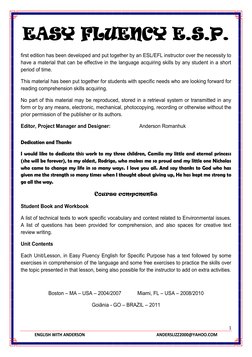 1
ENGLISH WITH ANDERSON ANDERSLIZZ2000@YAHOO.COM
EASY